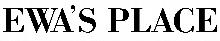 Logo Ewa Stark UG Magazin EWA`S PLACE